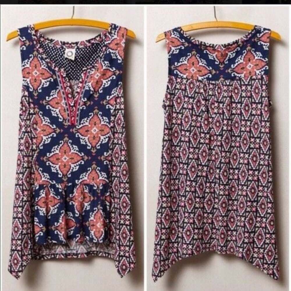 Akemi Kin anthropologie Galapa printed tank - Picture 2 of 7